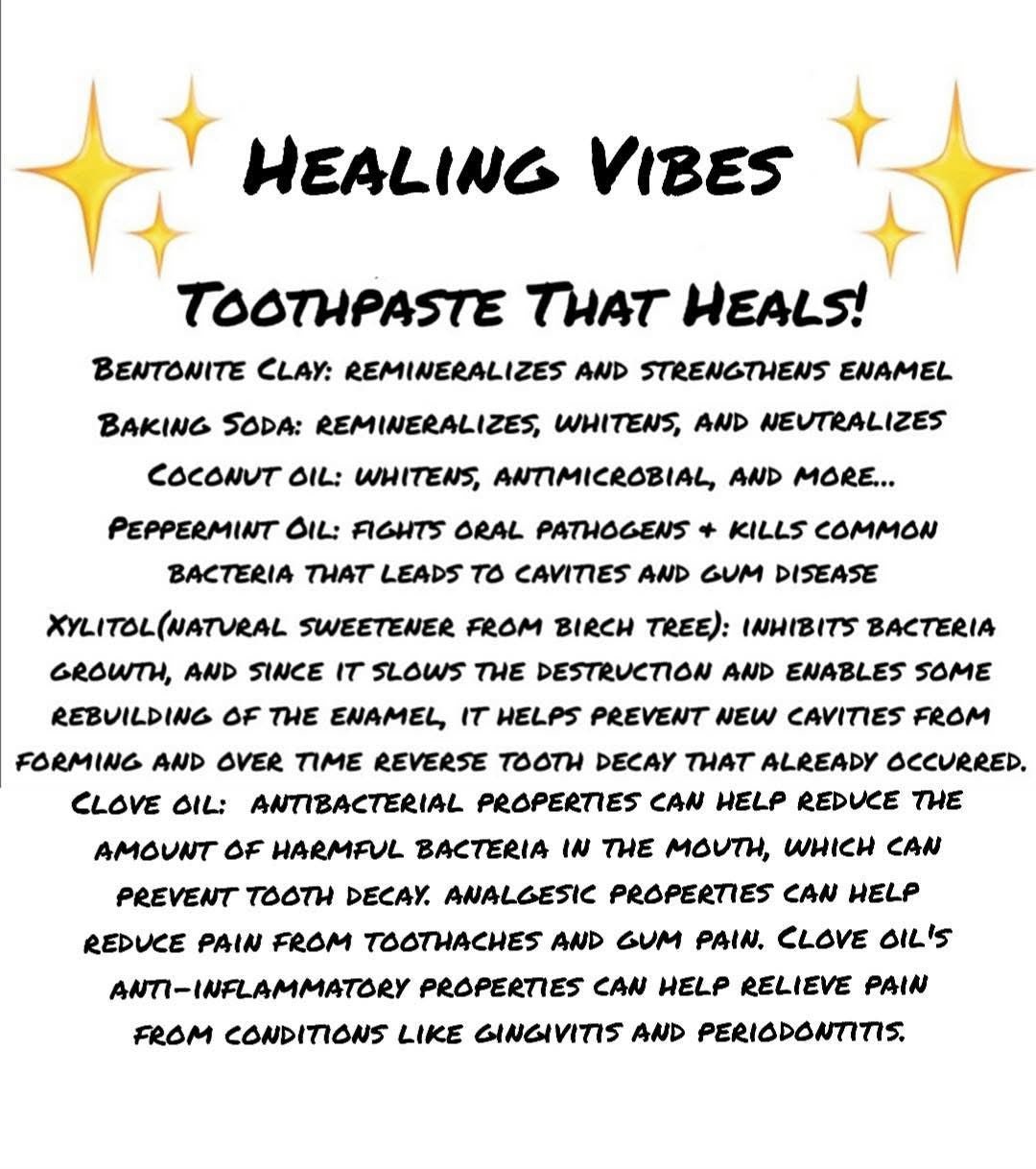 Natural Toothpaste
