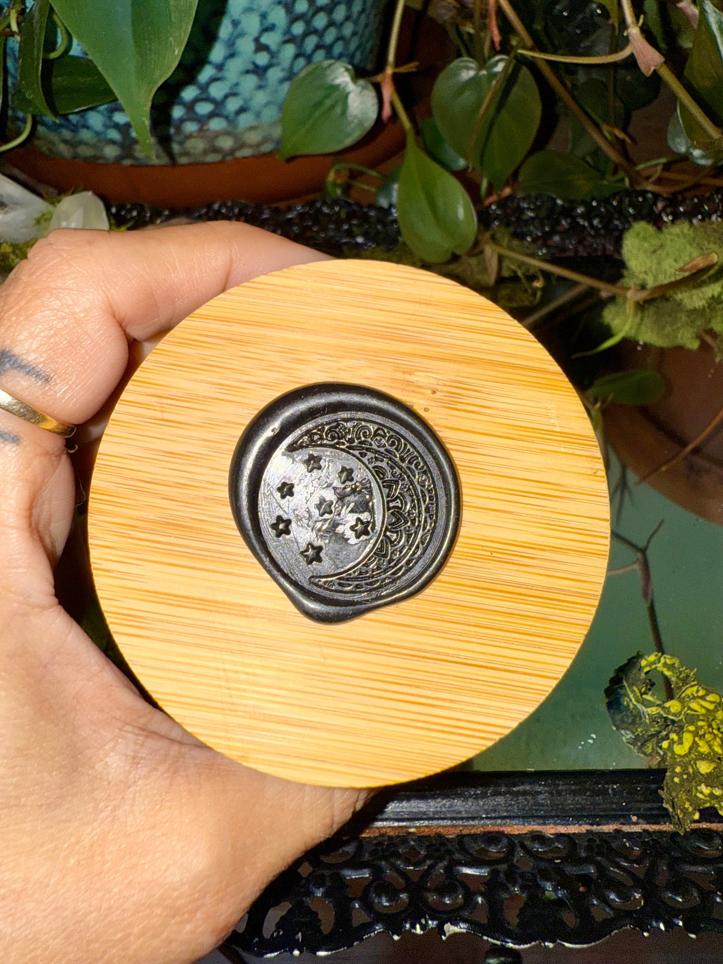 Moon Goddess Intention Candle