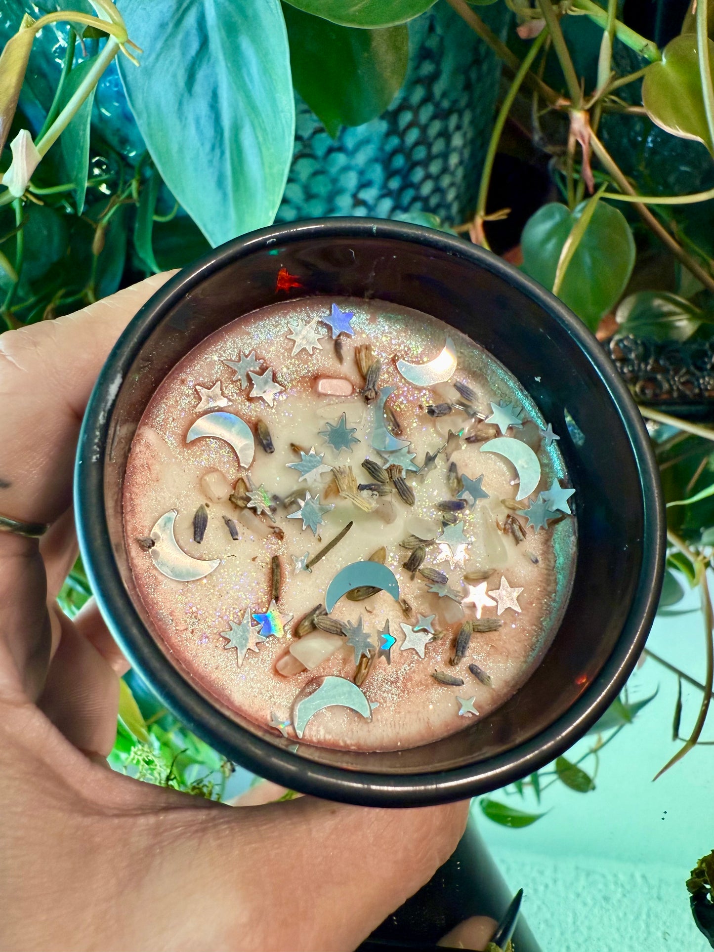 Moon Goddess Intention Candle